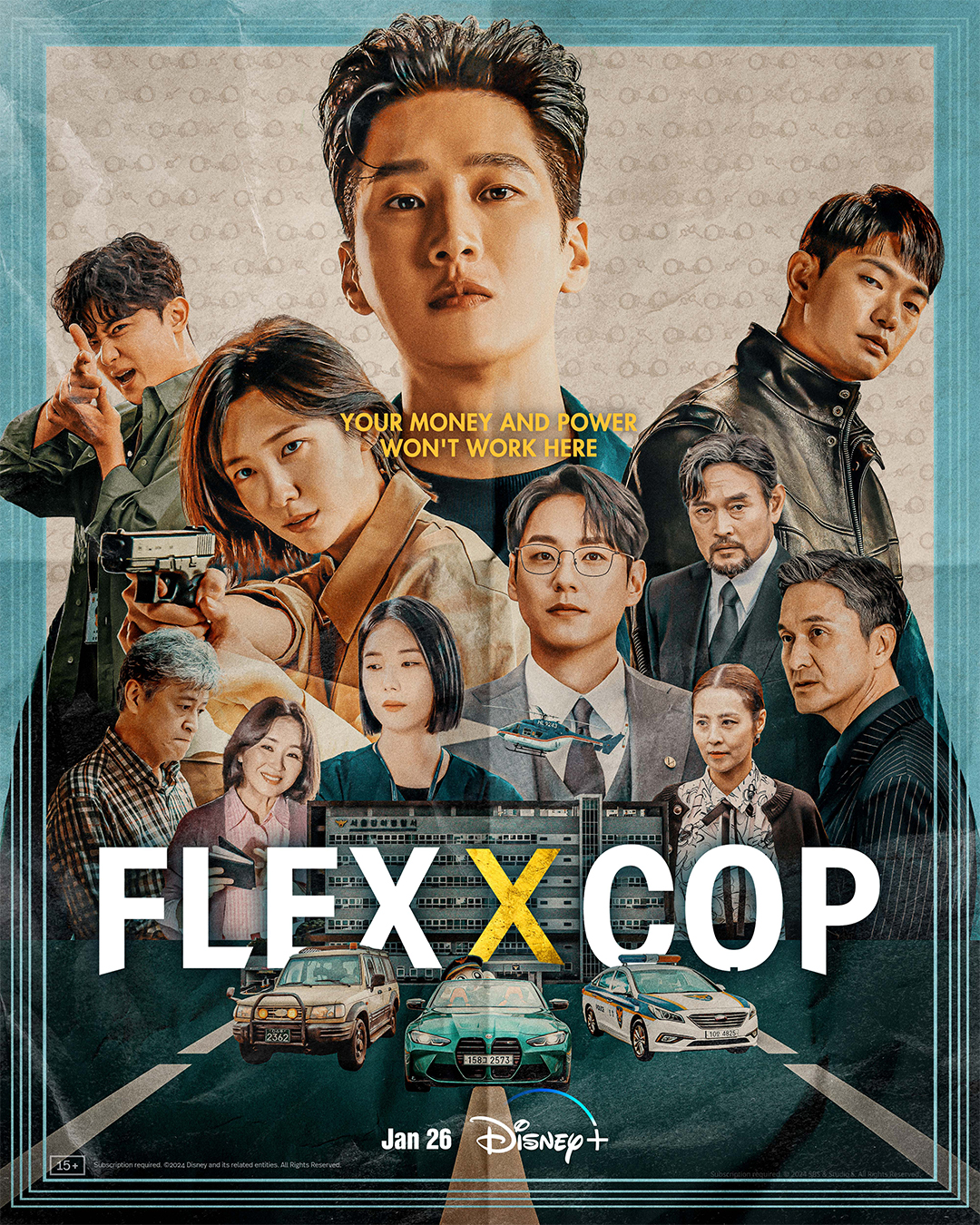 مسلسل ثري ضد محققة Flex X Cop الحلقة 3