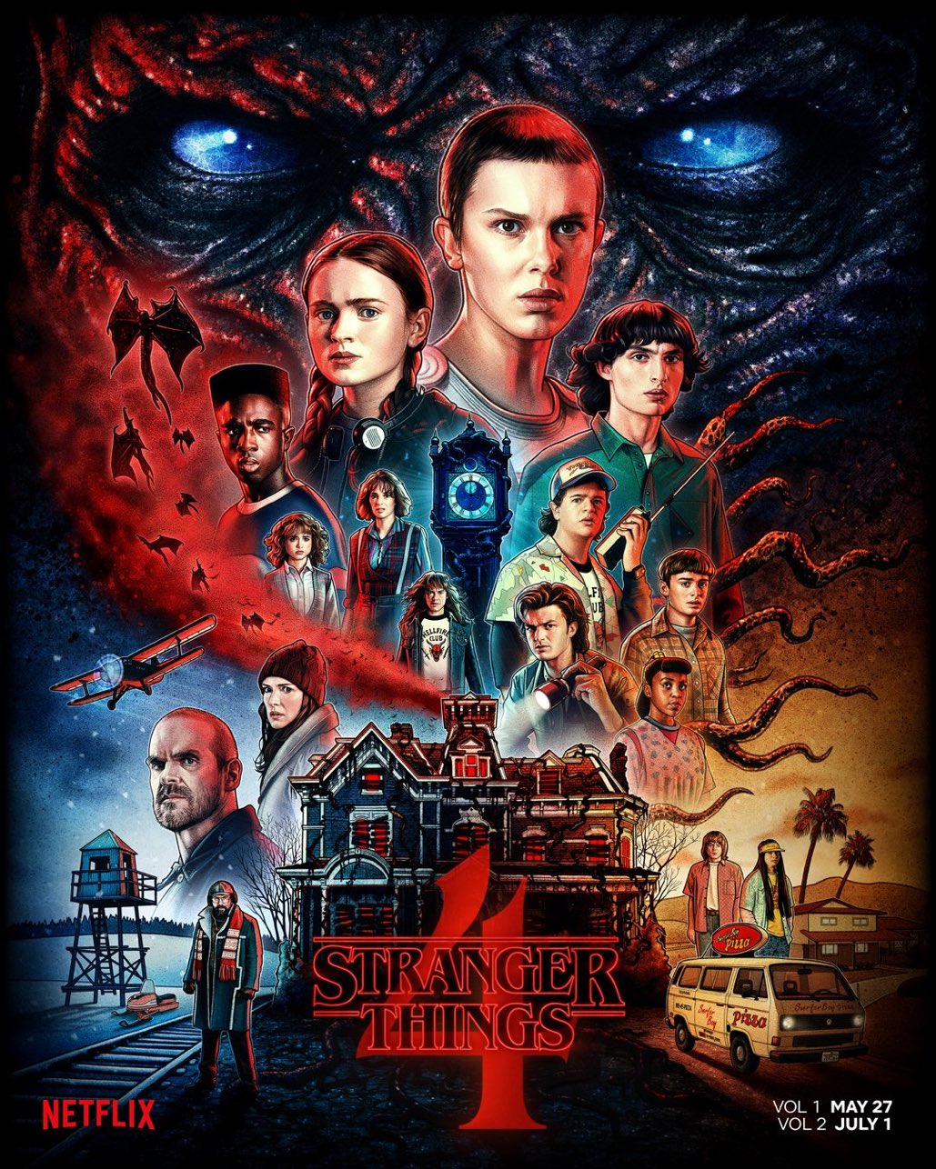 مسلسل Stranger Things الموسم الرابع الحلقة 1